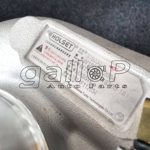 New HX55W Turbo 3792307 MT3L1-1118100-181 Turbocharger